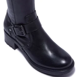 Percile Black Leather Boots<Carl Scarpa Best