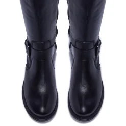 Percile Black Leather Boots<Carl Scarpa Best