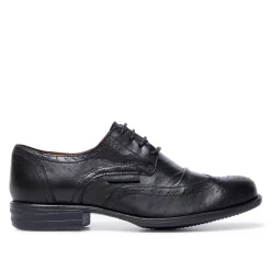 Perla Black Leather Loafers<Carl Scarpa Clearance