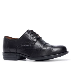 Perla Black Leather Loafers<Carl Scarpa Clearance