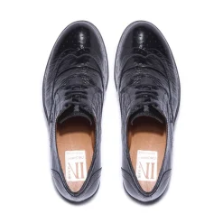 Perla Black Patent Leather Loafers<Carl Scarpa Shop