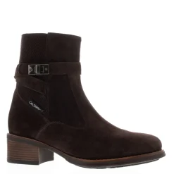 Pollenzo Brown Suede Ankle Boots<Carl Scarpa Shop
