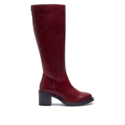 Recetto Red Leather Boots<Carl Scarpa Fashion