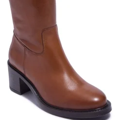 Recetto Tan Leather Boots<Carl Scarpa Cheap