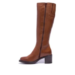 Recetto Tan Leather Boots<Carl Scarpa Cheap