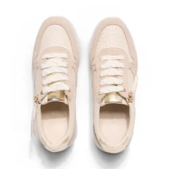 Robyn Cream Leather Chunky Trainers<Carl Scarpa Online