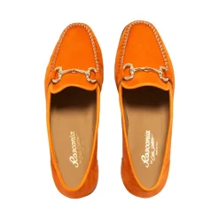 Rochette Orange Suede Snaffle Loafers<Carl Scarpa Online