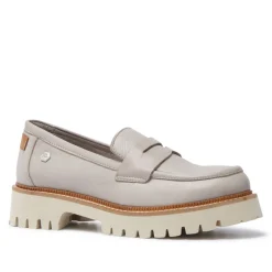 Rolita Grey Leather Loafers<Carl Scarpa Store