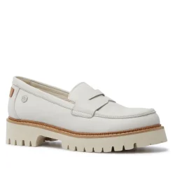 Rolita Off White Leather Loafers<Carl Scarpa Cheap