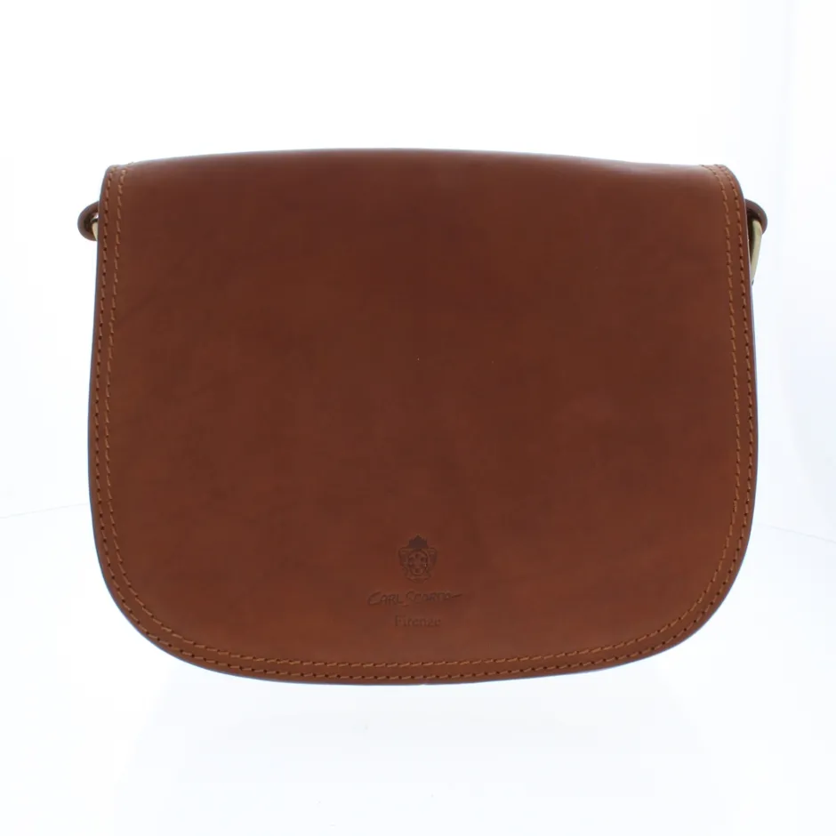 Rosalinda Tan Leather Cross-Body Bag<Carl Scarpa Fashion