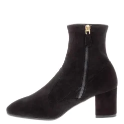 Rose Black Suede Ankle Boots<Carl Scarpa New