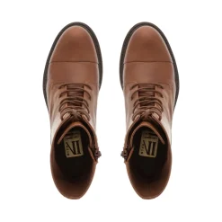Rosemarie Tan Leather Lace Up Ankle Boots<Carl Scarpa Fashion