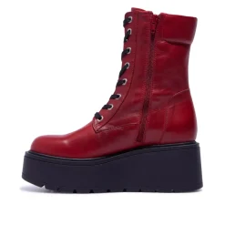 Sabbati Red Leather Ankle Boots<Carl Scarpa Cheap