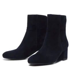 Sartina Navy Suede Ankle Boots<Carl Scarpa Discount
