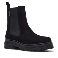 Selessia Black Suede Ankle Boots<Carl Scarpa Best Sale