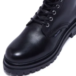 Seville Black Leather Ankle Boots<Carl Scarpa Outlet