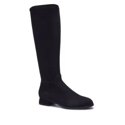 Solene Black Stretch Long Leg Boot<Carl Scarpa Best Sale