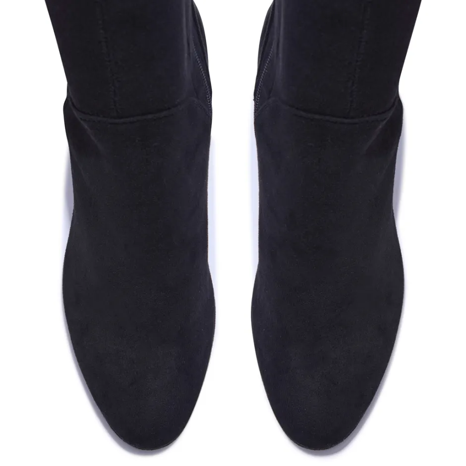 Soleste Black Stretch Long Leg Boot<Carl Scarpa Best Sale