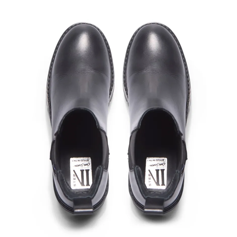 Solette Black Leather Chelsea Boots<Carl Scarpa Outlet