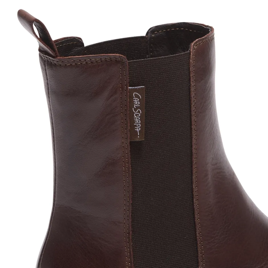 Solette Brown Leather Chelsea Boots<Carl Scarpa Outlet