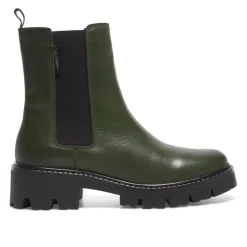 Solette Green Leather Chelsea Boots<Carl Scarpa Clearance