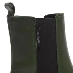 Solette Green Leather Chelsea Boots<Carl Scarpa Clearance