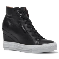 Tabita Black Leather Trainers<Carl Scarpa Online