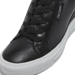 Tabita Black Leather Trainers<Carl Scarpa Online
