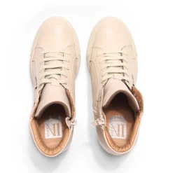 Tabita Off White Leather Platform Trainers<Carl Scarpa Sale