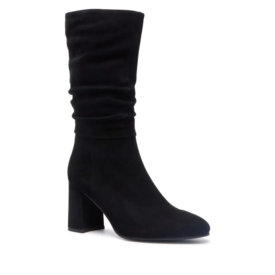 Tipici Black Suede Ankle Boots<Carl Scarpa Clearance