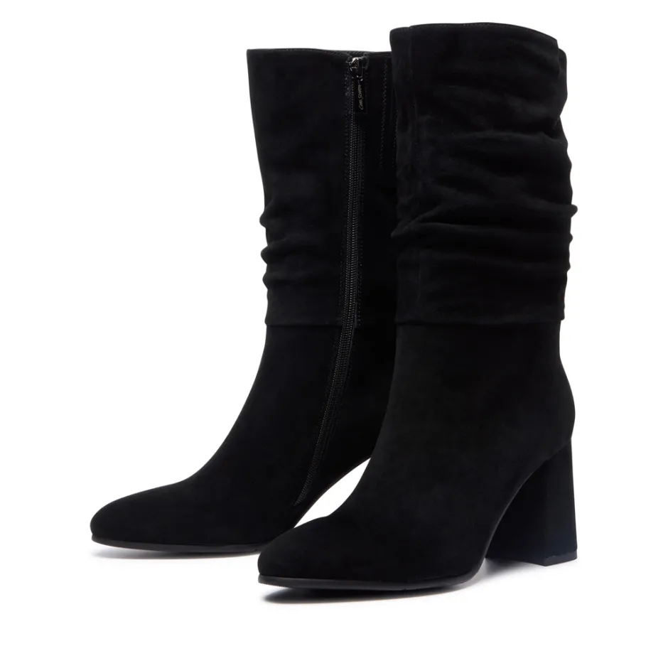 Tipici Black Suede Ankle Boots<Carl Scarpa Clearance