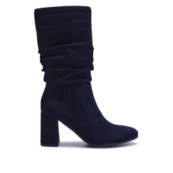 Tipici Navy Suede Ankle Boots<Carl Scarpa Cheap