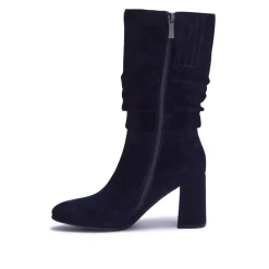 Tipici Navy Suede Ankle Boots<Carl Scarpa Cheap