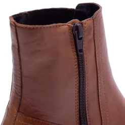 Trepani Tan Leather Ankle Boots<Carl Scarpa Discount