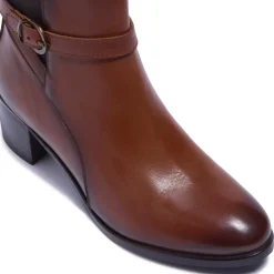Trimona Tan Leather Ankle Boots<Carl Scarpa Sale