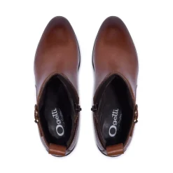 Trimona Tan Leather Ankle Boots<Carl Scarpa Sale