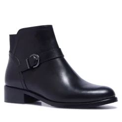 Trisette Black Leather Ankle Boots<Carl Scarpa Flash Sale