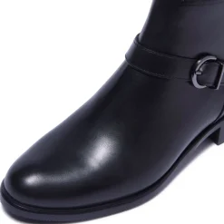 Trisette Black Leather Ankle Boots<Carl Scarpa Flash Sale