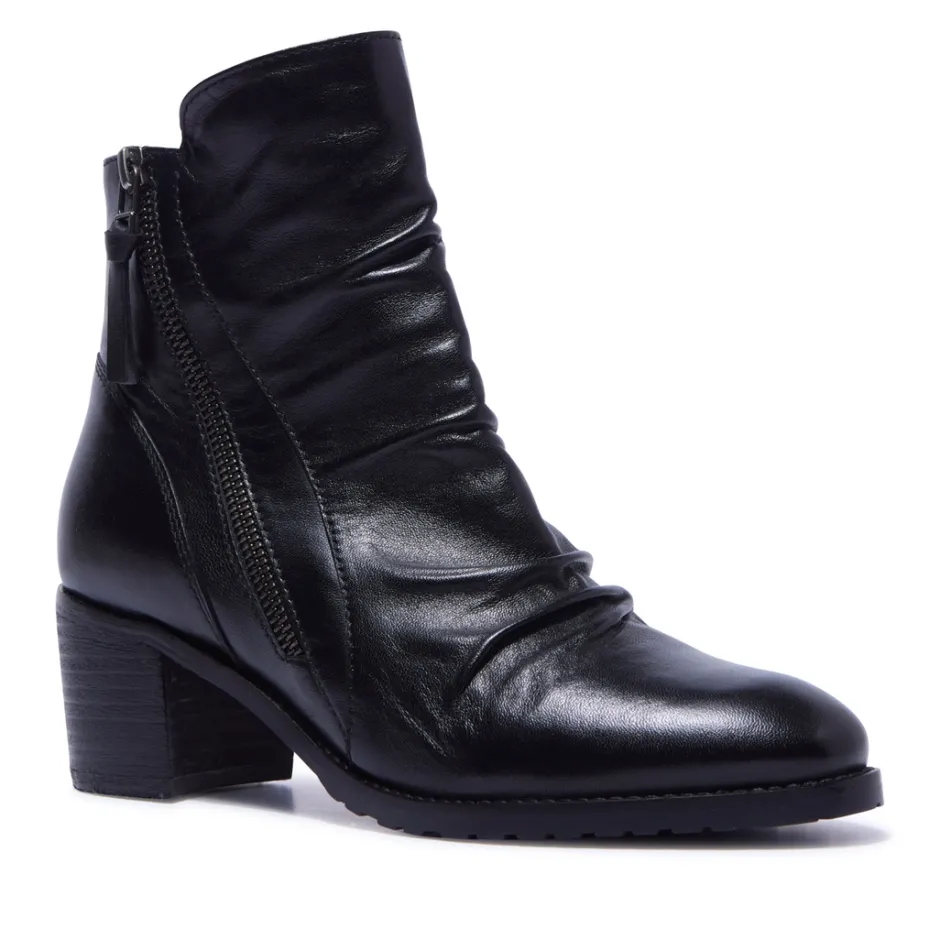 Trizeppe Black Leather Ankle Boots<Carl Scarpa Best