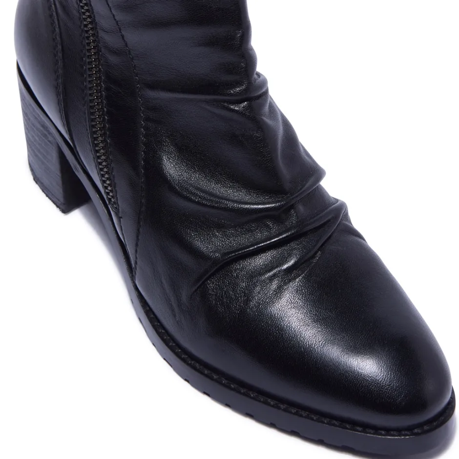 Trizeppe Black Leather Ankle Boots<Carl Scarpa Best