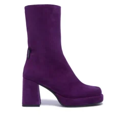 Tropea Purple Suede Ankle Boots<Carl Scarpa Clearance