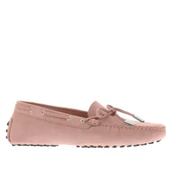 Venerdi Light Pink Nubuck Suede Loafers<Carl Scarpa Best Sale