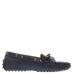 Venerdi Navy Nubuck Suede Loafers<Carl Scarpa New