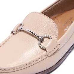 Veroso Beige Leather Loafers<Carl Scarpa Online